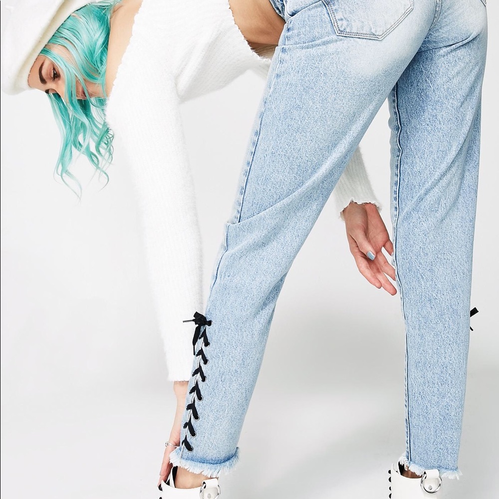 BLANK NYC Top Knot Boyfriend Jeans 27